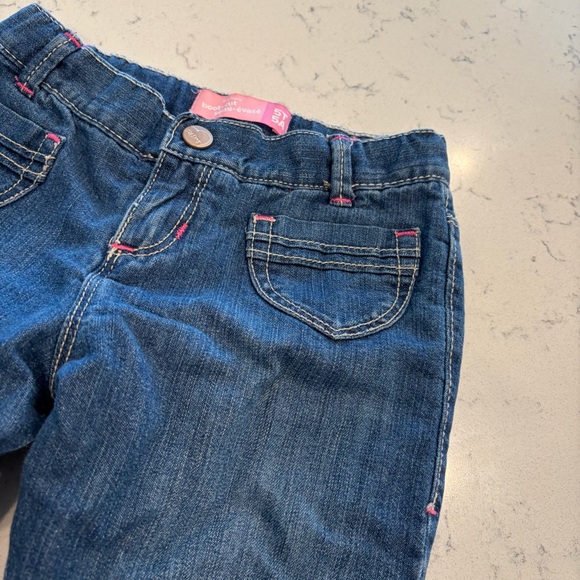 Old Navy Kids Blue Flare Jeans - Picture 2 of 4